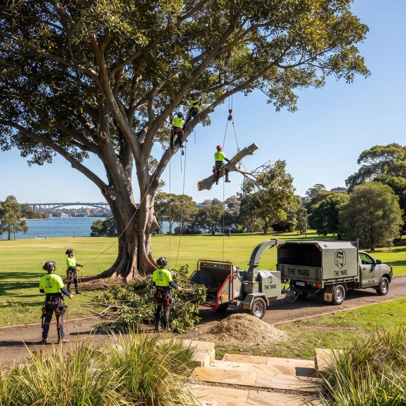 The Yard crew working in Cabarita