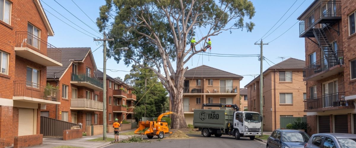 The Yard crew working in Chatswood