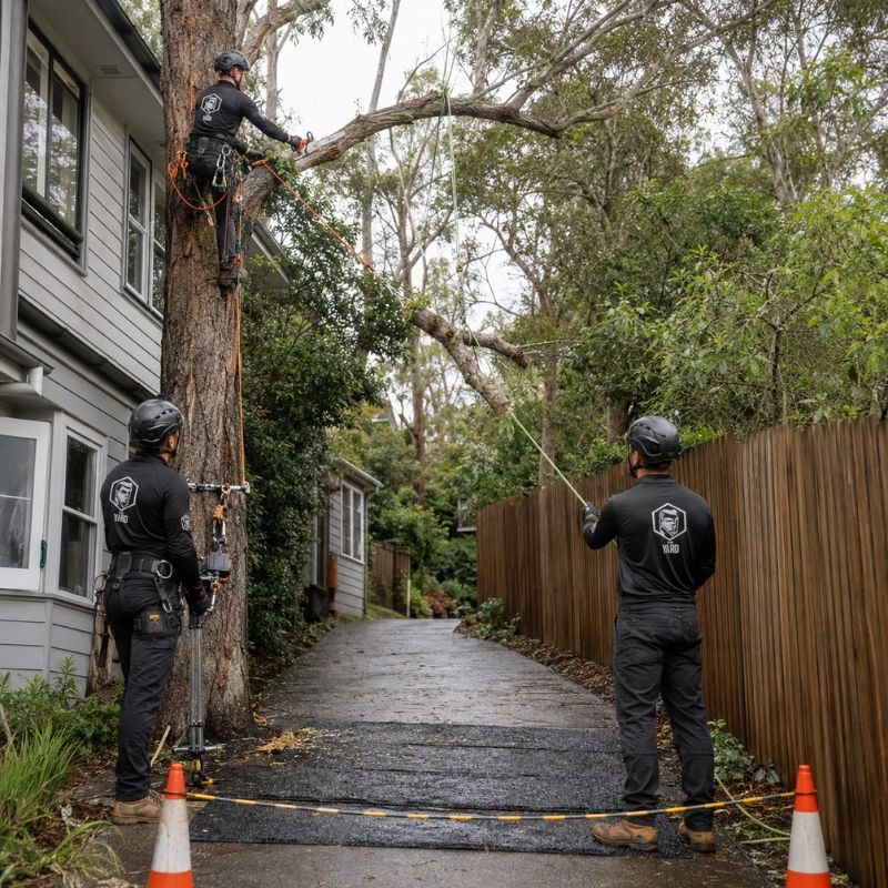 The Yard crew working in Clontarf