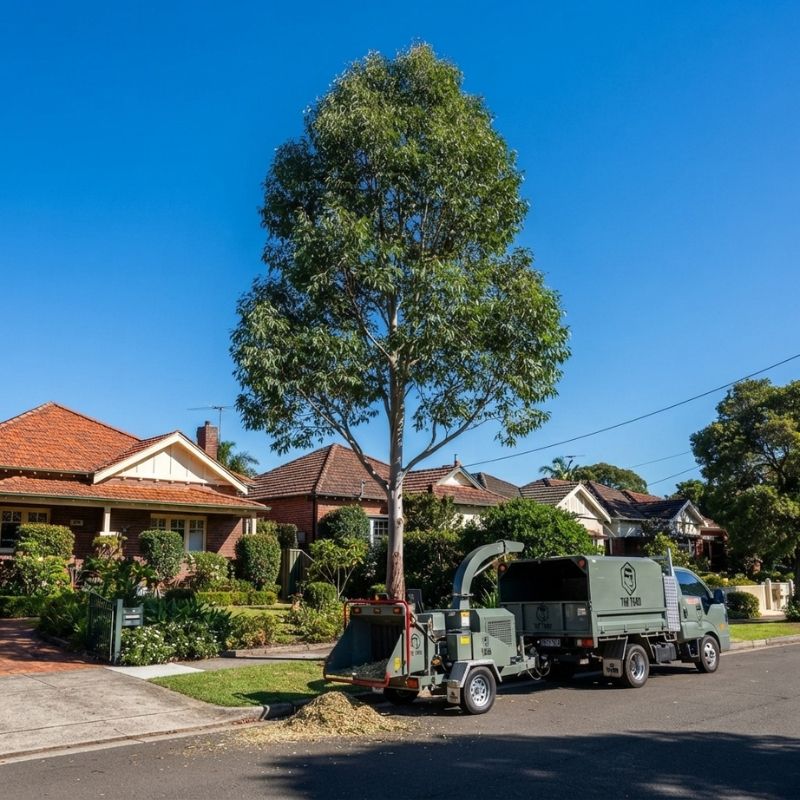 Recent tree work near Carlton