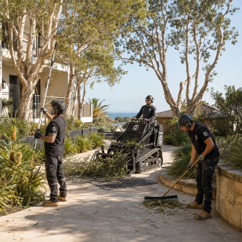Recent tree work near Collaroy