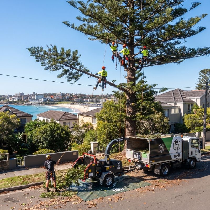 The Yard arborist at work in Bondi