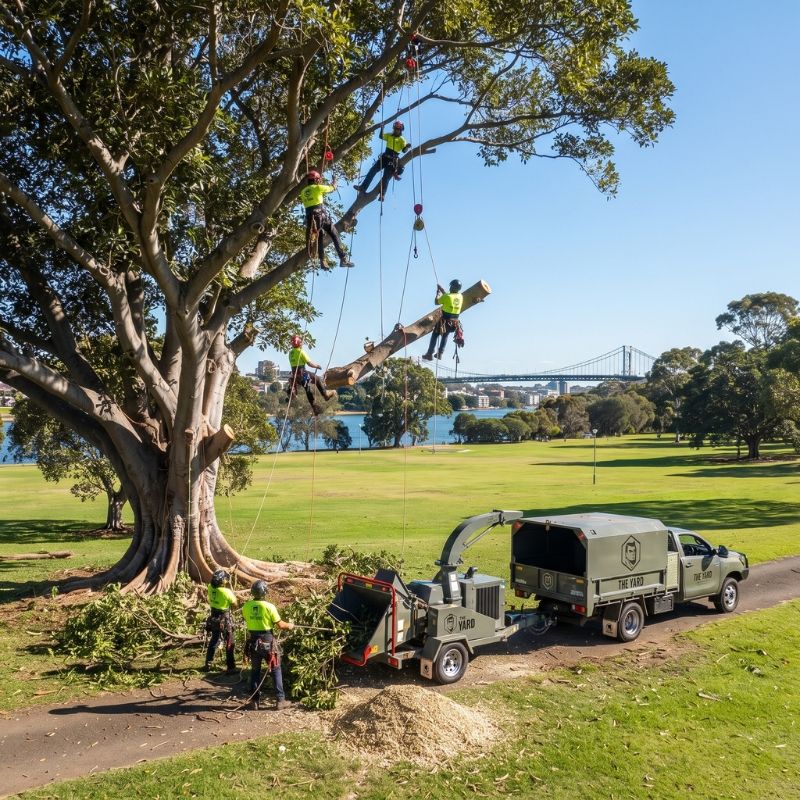 The Yard arborist at work in Cabarita