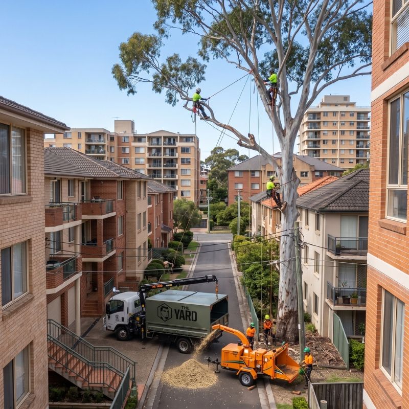 The Yard arborist at work in Chatswood