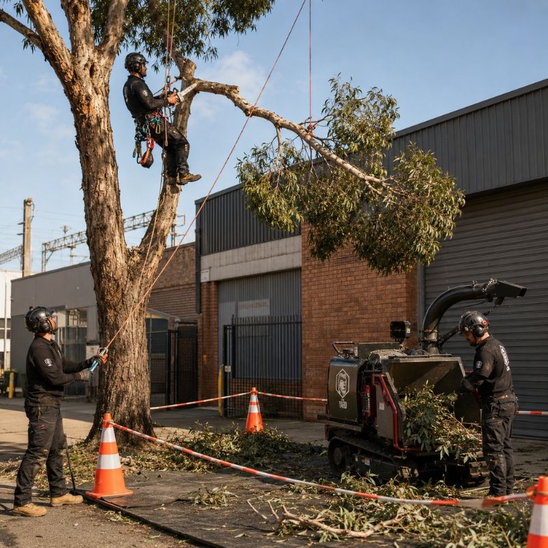 The Yard arborist at work in Clyde