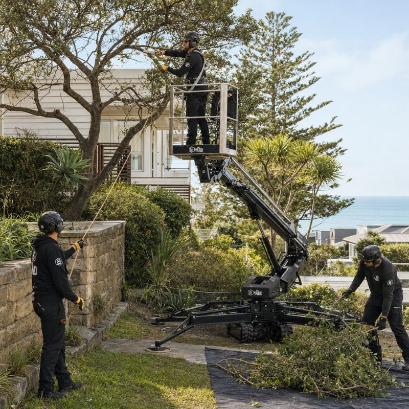 The Yard arborist at work in Collaroy