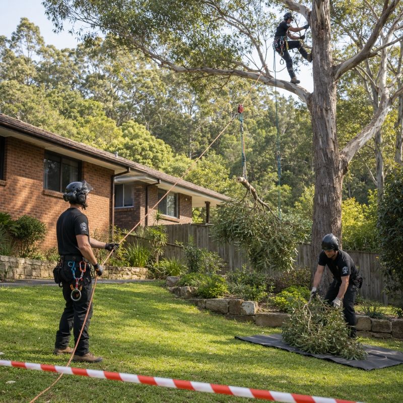 The Yard arborist at work in Cromer