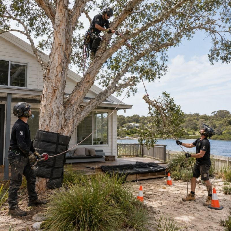 The Yard arborist at work in Curl Curl
